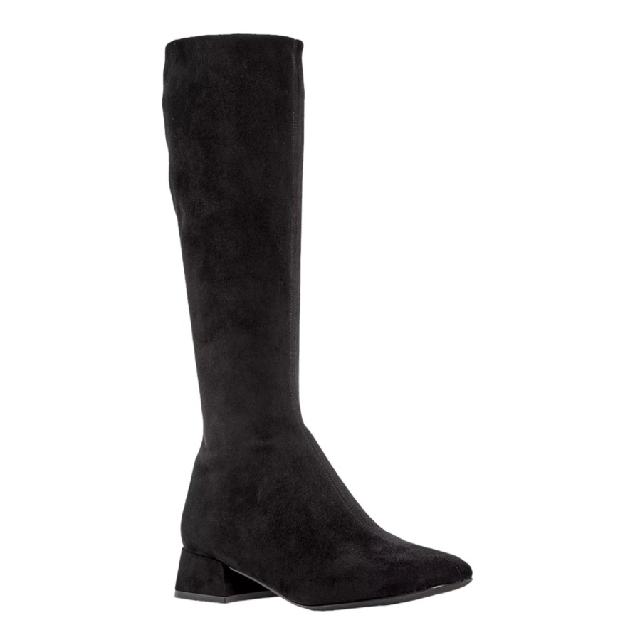 Boots Buckles Footwear | Buckles New York | Allure | Black Suede