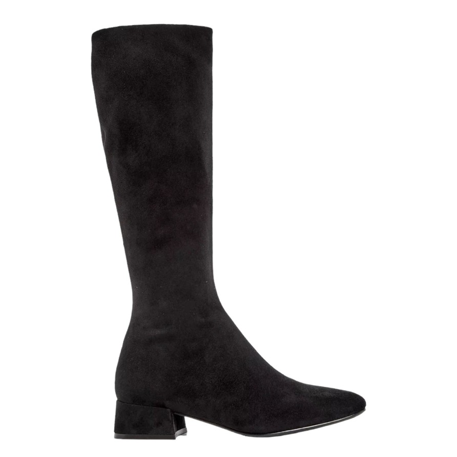 Boots Buckles Footwear | Buckles New York | Allure | Black Suede