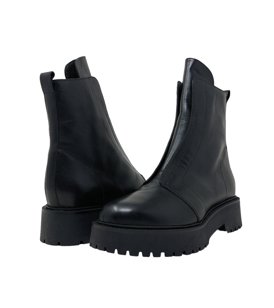 Booties Buckles Footwear | Ateliers | Koil | Black Leather