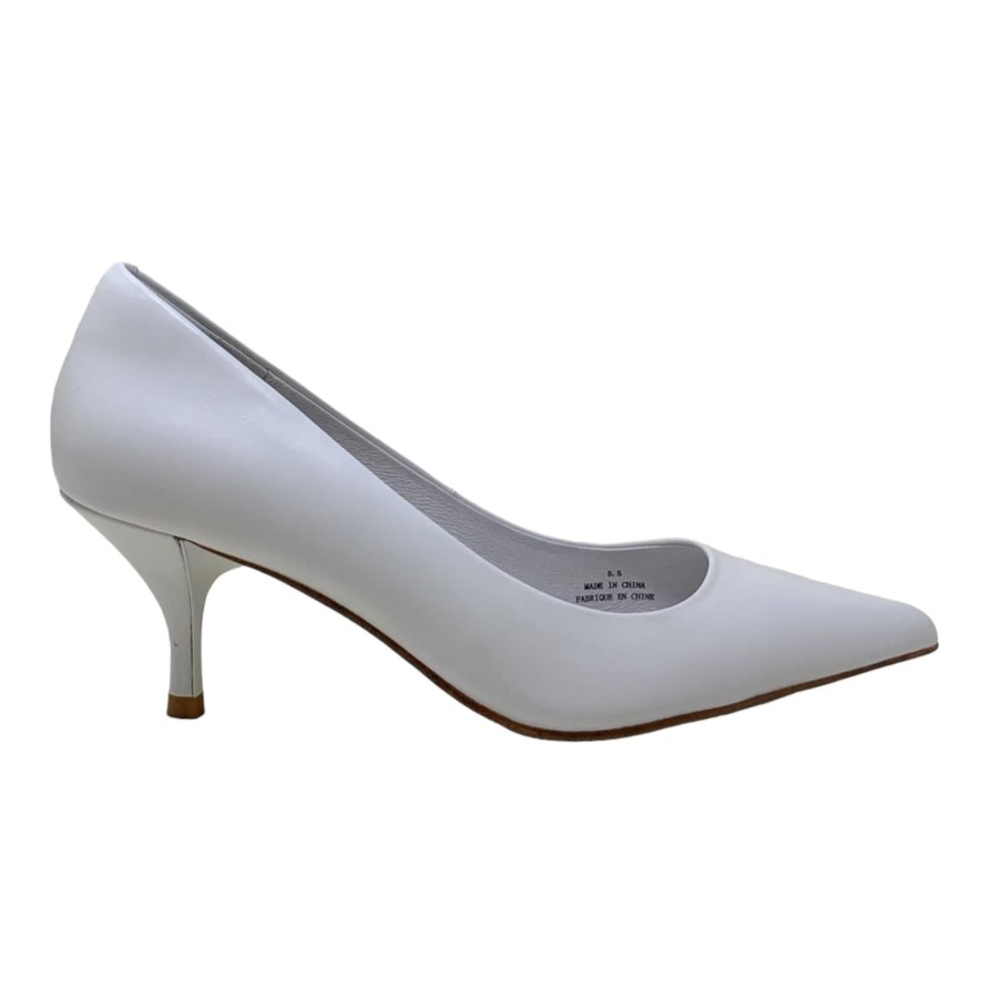 Heels Buckles Footwear | Buckles New York | Modi | Leather White