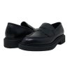 Flats Buckles Footwear | Carmens | Brooke | Leather Black