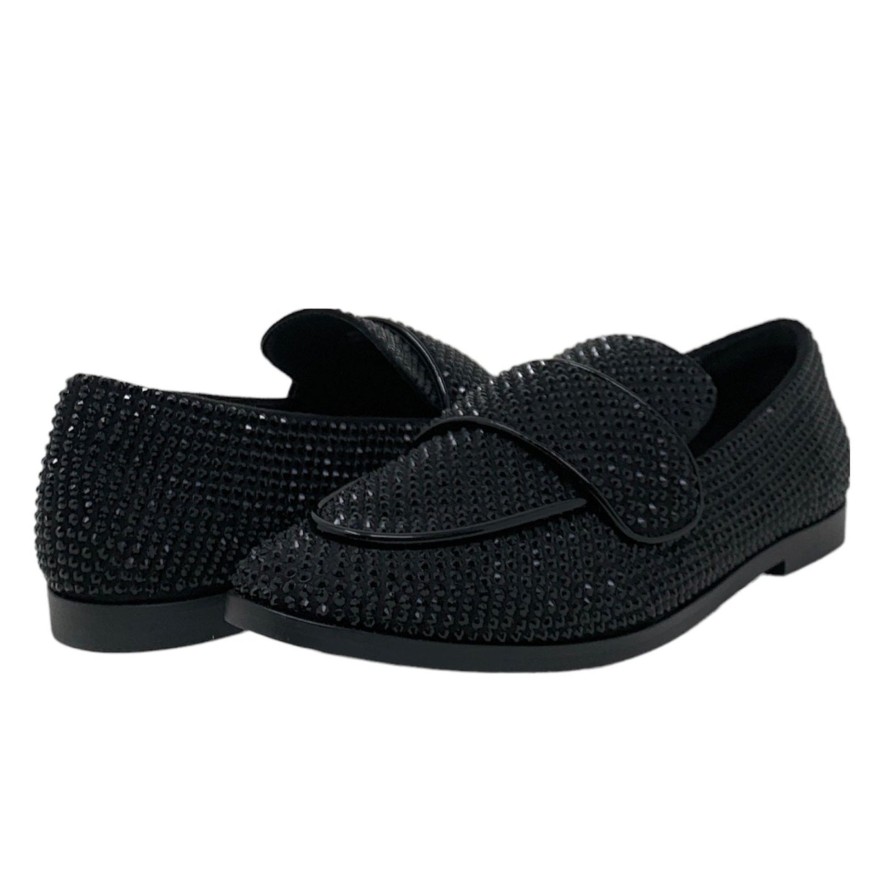 Flats Buckles Footwear | Jeffrey Campbell | Velvit | Black