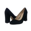 Heels Buckles Footwear | Pelle Moda | Ensel | Black Suede