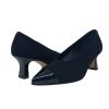 Heels Buckles Footwear | Cristina Millotti | Belinda | Black Suede