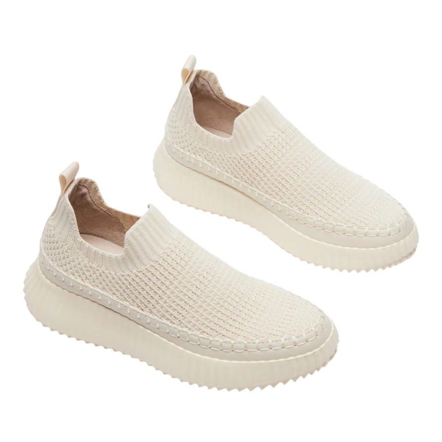 Sneakers Buckles Footwear | Steve Madden | Samarah | Knit Beige