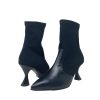 Booties Buckles Footwear | Cristina Millotti | Rea | Black Leather