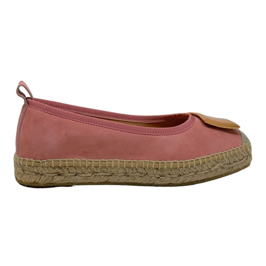 Espadrilles Buckles Footwear | Kanna | Espy | Suede Pink