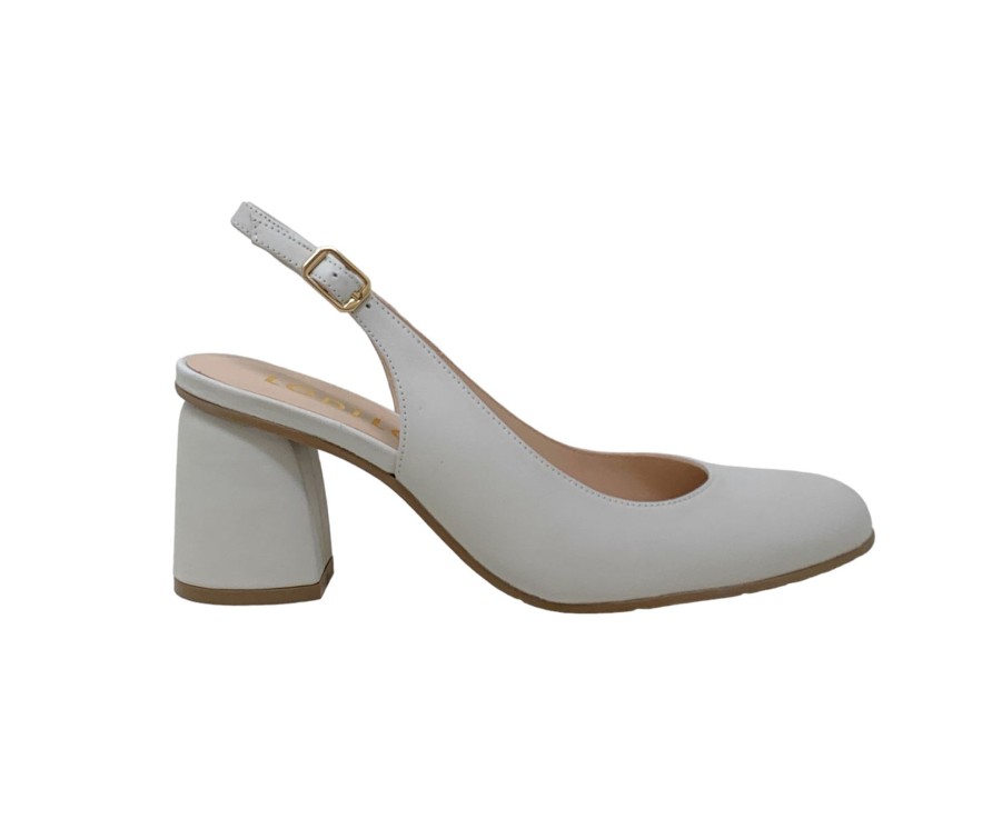 Heels Buckles Footwear | Lodi Love | Degree | Leather Cream