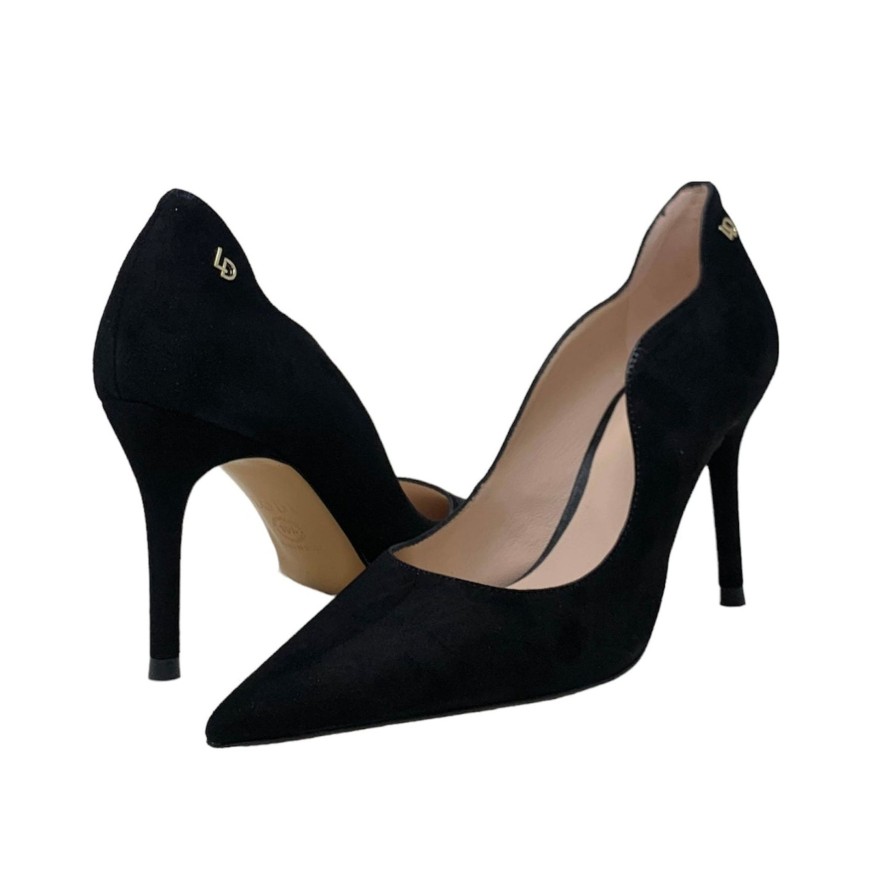 Heels Buckles Footwear | Lodi | Sorayas | Black Suede