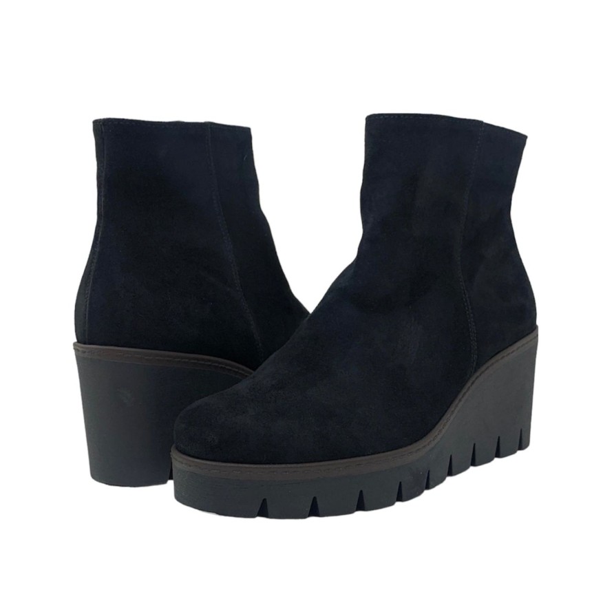 Booties Buckles Footwear | Gabor | Dream | Black Suede